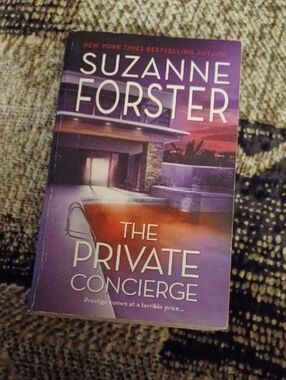 $4 Add-on Suzanne Forster "The Private Concierge" - Paperback Novel